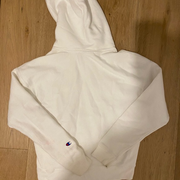 White Champion Hoodie - Picture 2 of 6